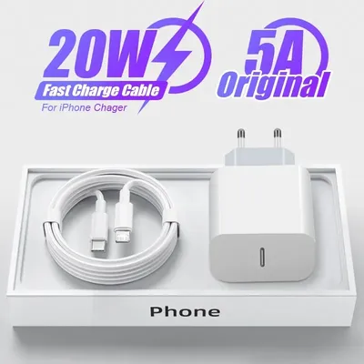 PD Ladegerät 20 W Schnellladung USB C Ladegerät für iPhone 15 14 13 Pro Max Mini X XS Schnellladung Typ C Telefon Ladegerät Netzteil