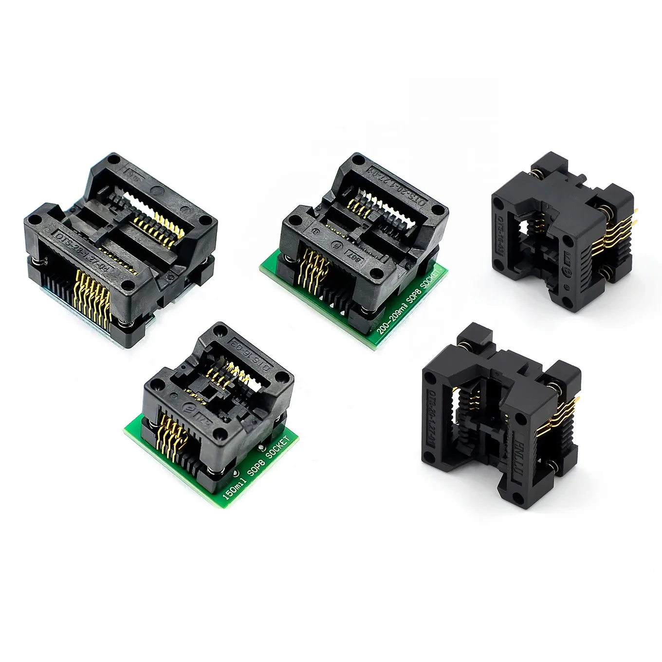 Smart Electronics 150mil 200mil Sockel Konverter Modul soic8 sop8 zu dip8 ez Programmierer Adapter Image