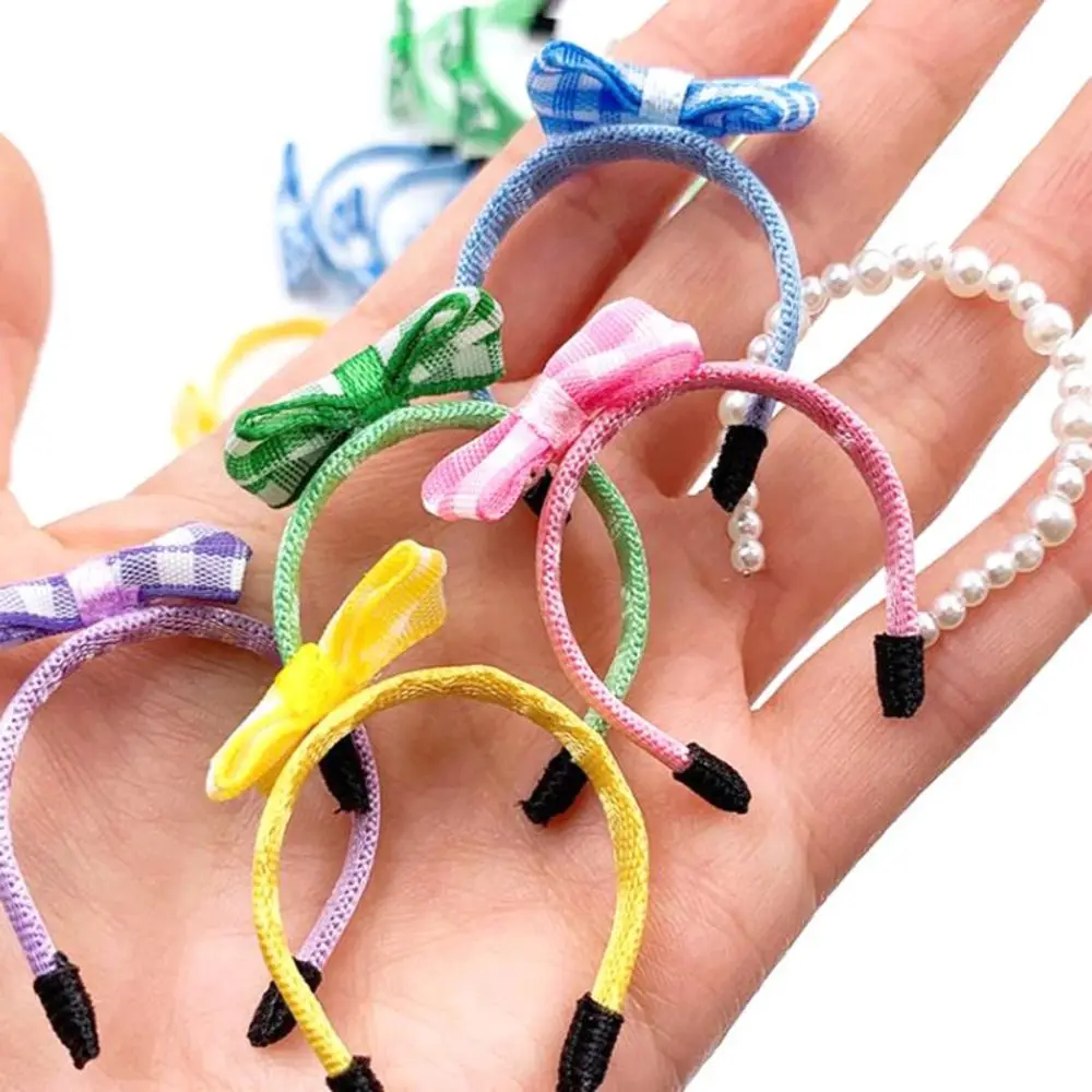 1 Stücke 1/12 Puppenhaus Zubehör ob11 Handgemachte DIY Miniatur Puppen Haarschmuck Kopfschmuck Puppen Boutique Dekorationen Image