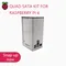 QUAD SATA KIT FÜR RASPBERRY PI 4. Bauen Sie Ihren eigenen NAS Network Storage Server KI einfach