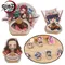 Anime Demon Slayer Supporti per telefoni Figura Accessori per telefoni cellulari Ganci per dita Supporto per telefono portatile Decorazione per staffa per cartoni animati