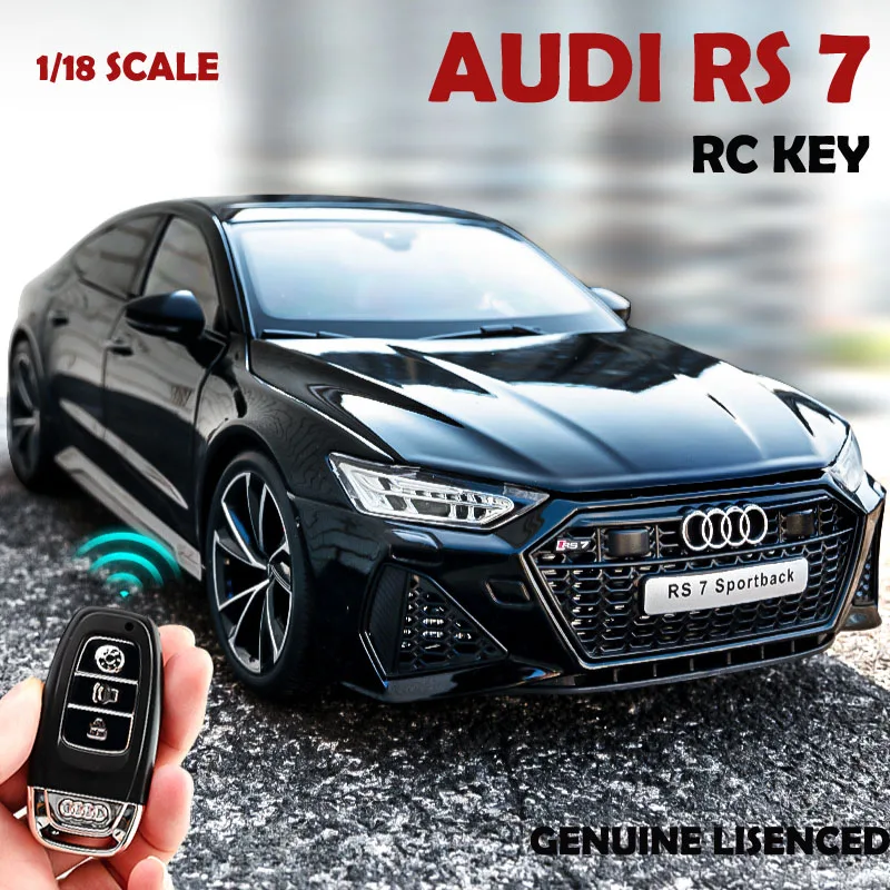 Simulation 1:18 AUDI RS7 Sportback Legierung Auto Modell Kinder Spielzeug Fahrzeug Sammlerstücke Miniatur Voiture Wohnkultur Geburtstag Geschenk Image