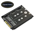 Custodia in metallo scheda Riser adattatore da M.2 a U.2 SSD + presa Enclsoure NVMe M2 SATA SSD a convertitore pci-e U2 SFF-8639 per Computer PC