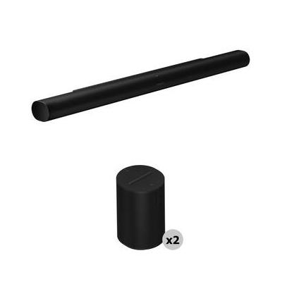 Sonos Arc Ultra Soundbar & 2 x Era 100 Speakers Set (Black) ARCG2US1BLK