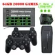 Console per videogiochi 2.4G Doppio controller wireless Game Stick 4K 20000 giochi 64 32GB Giochi