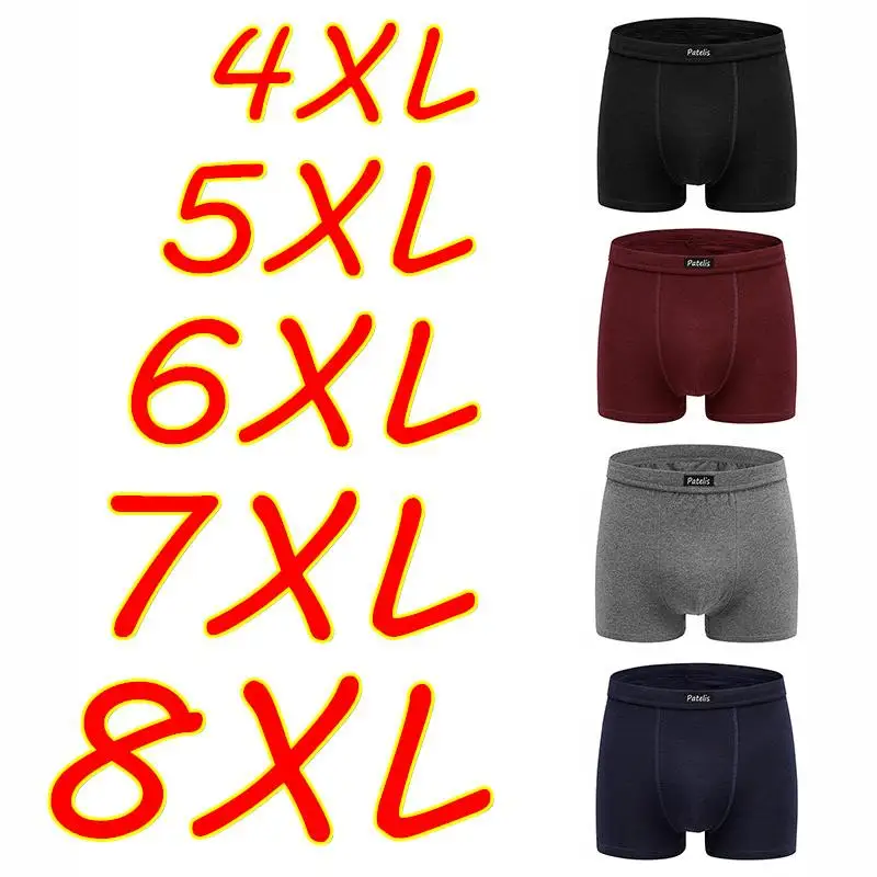 Herren unterwäsche plus Größe 7xl Boxer für Herren Baumwoll boxer 0xl-8xl 95-220kg Boxer Hombre Herren Image