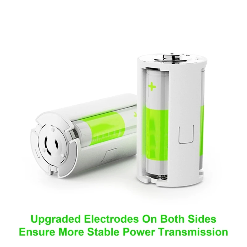 1 Stück hochwertige 3 AA bis D Batterie-Konverter-Adapter DIY 3 AA bis D-Batterie Image