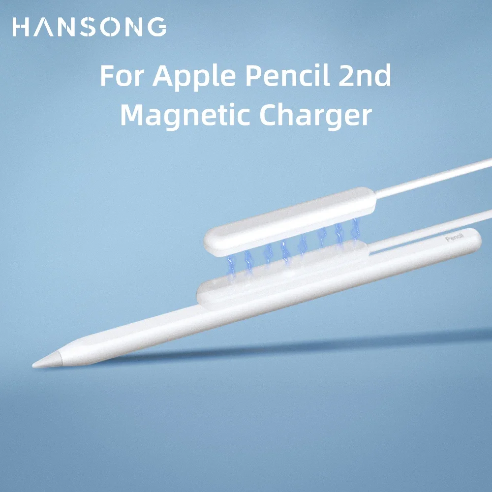 Für Apple Pencil 2. Generationen Drahtloses Ladegerät zum magnetischen Laden iPad Bleistiftladegerät Apple Pencil Zubehör Image