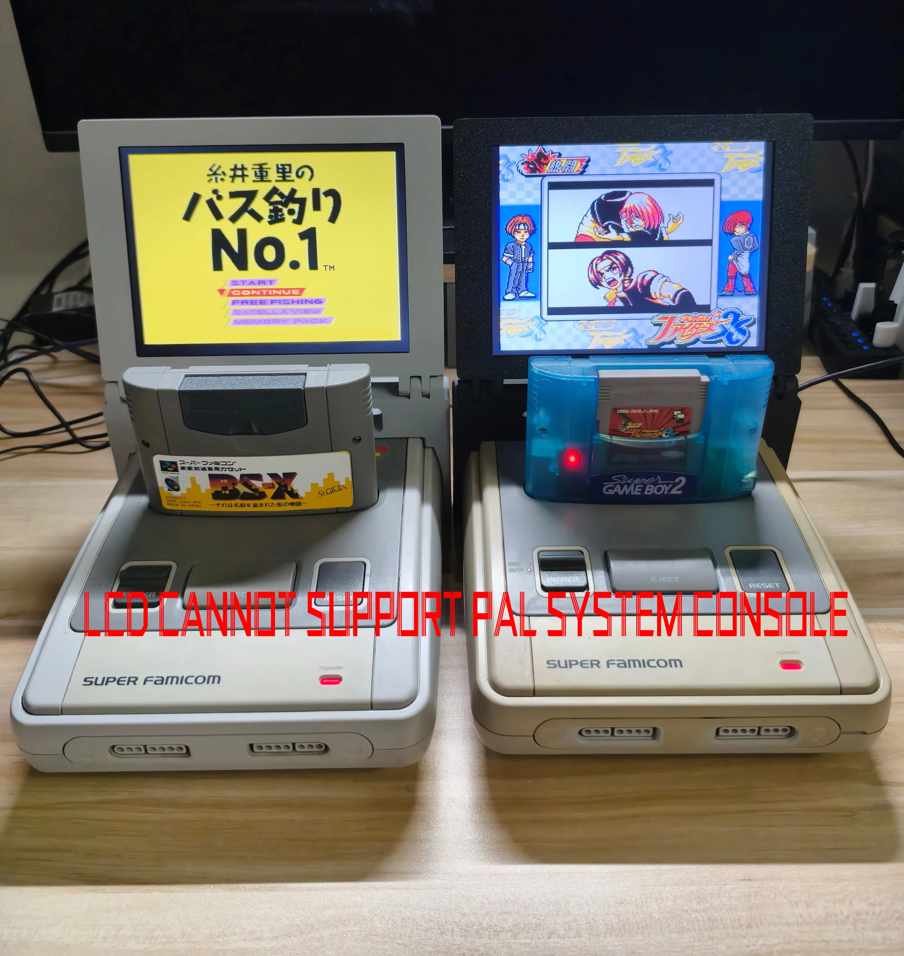 8 ZOLL RETRO ARCADE GAME Praktisches Display für SFC-Konsolen DIY LCD-Auflösung 1024*768 Mini-Monitor für SNES AV-Ausgang Image