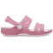 Crocs Pink Milk Toddler Classic Crocs Glitter Sandal Shoes