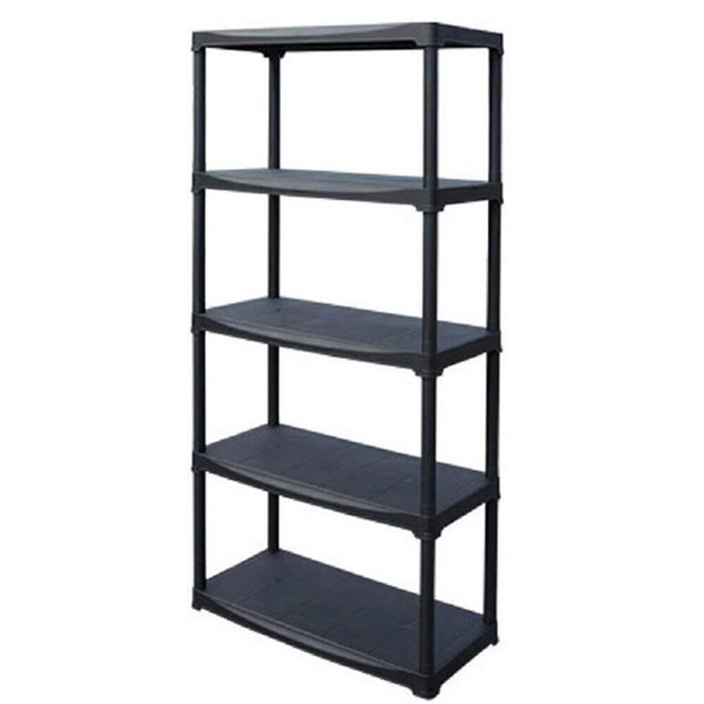 ArtPlast Modulares Regal mit 5 Böden 1760 x 800 x 40 mm in Schwarz Image