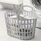 TEMU Household Foldable Dirty Toy Dirty Clothes Storage Basket Dirty Wall Hanging Bathroom Wall Hanging Laundry Basket