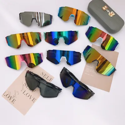 Modische neue Kinder bunte Augenschutz Sport Radfahren Wandern Brille Jungen und Mädchen Party Sonnenbrille Trend Image