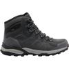 Hikingschuh JACK WOLFSKIN "REFUGIO TEXAPORE MID M", Gr. UK 6 - EU 39,5, Normalschaft, grau (slate), Oberstoff: LEDER; ;Obermaterial 2: Synthetik; Futter: Texapore Core;Sole: / EVA; 100% / EVA, Schuhe