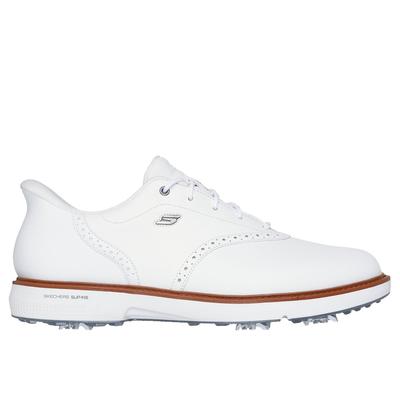 Skechers Men's Slip-ins: GO GOLF Prestige Shoes | Size 10.0 | White | Leather/Synthetic/Textile | Arch Fit