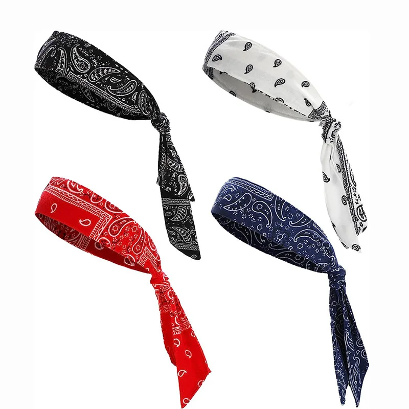 Bandeau de sport pour Tennis unisexe garçon fille adolescents bandeau salle de sport Fitness Yoga bandes de cheveux couvre-chef athlétique