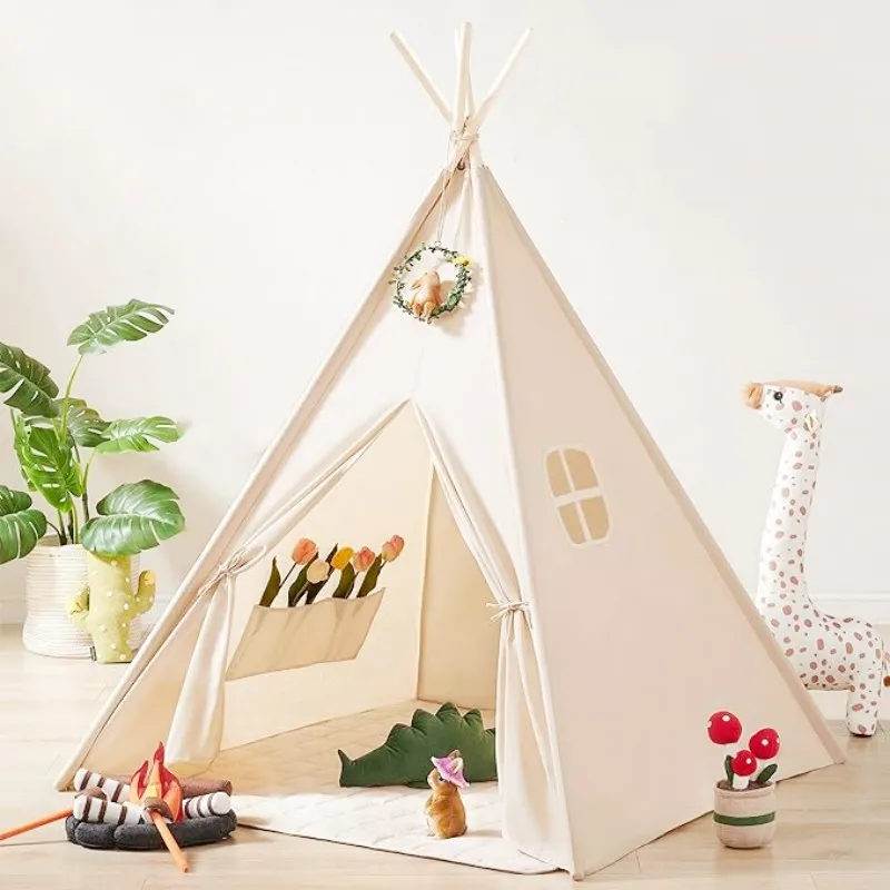 1,35 m Zelt für Mädchen spielen tragbare Zelt Neugeborenen Fotografie Requisiten Jungen Kinder Zelte Kind Kind Zelt Baby Meilenstein Image