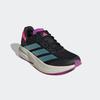 Laufschuh ADIDAS PERFORMANCE "DURAMO SPEED 2", Gr. 41, schwarz (core schwarz, flash aqua, lucid pink), Textil, Synthetik, sportlich, Schuhe