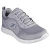 Sneaker SKECHERS "TRACK-GLENDOR", Herren, Gr. 43, grau, Textil, Synthetik, sportlich, Schuhe, Trainingsschuh, Schnürschuh, Freizeitschuh mit Memory Foam