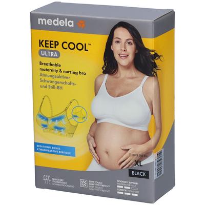 Medela Keep Cool Ultra BH XL schwarz 1 St Bustier Image