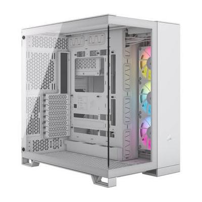 Corsair iCUE LINK 6500X RGB Mid-Tower Dual Chamber Computer Case (White) CC-9011270-WW