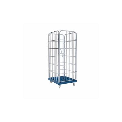 Rollbehälter 1650 KU blau, 724 x 815 mm, 4-seitig, 1 Vorderwand, Cr 3 Image