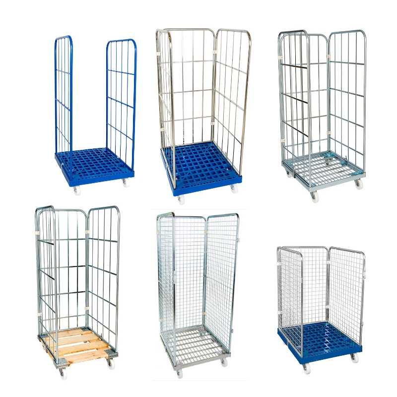 Rollbehälter ADB 1600 KU RC schwarz, 724 x 815 mm, 4-seitig, 2 Türen, 1 ZWB klappbar, Cr 3 Image