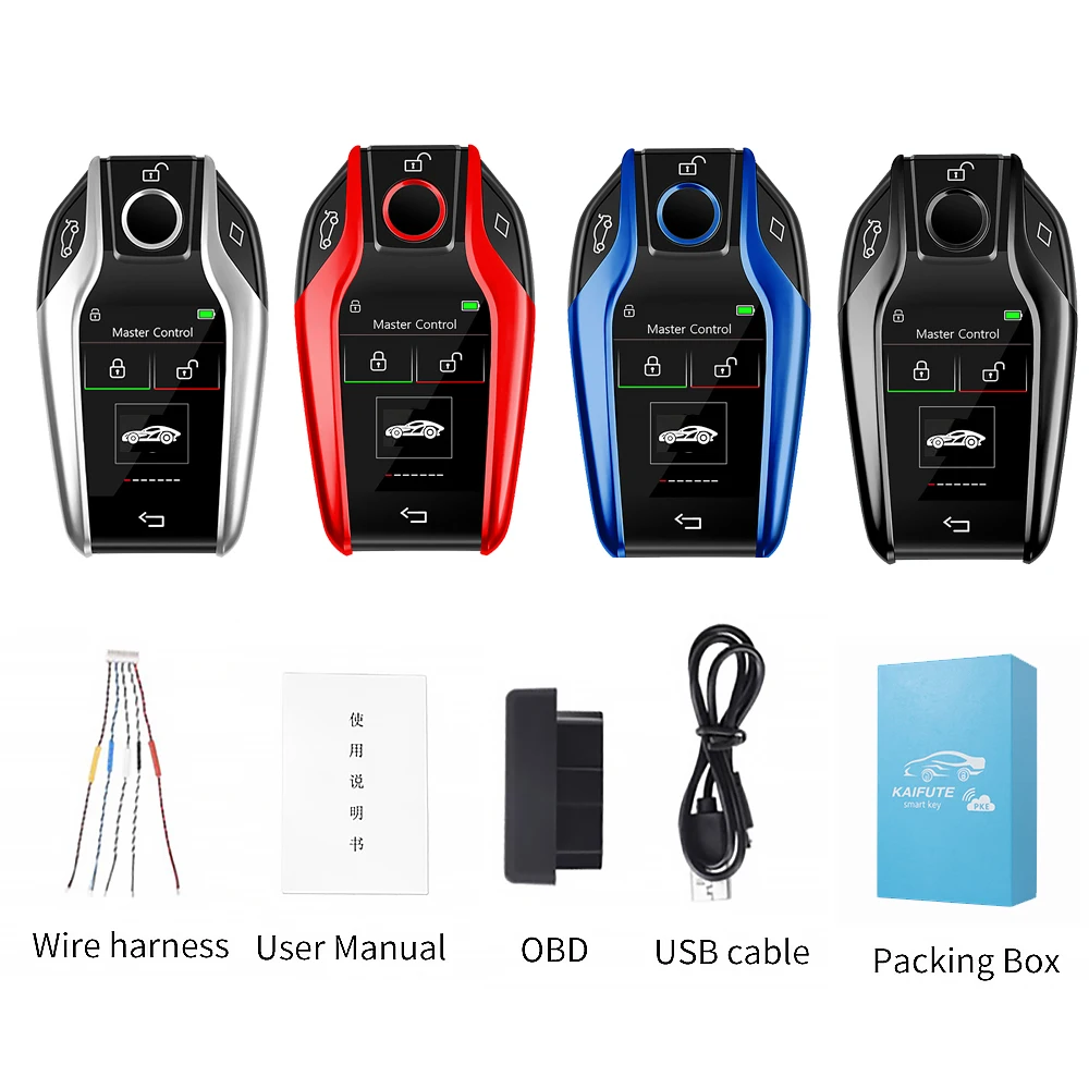 OBD Universal Smart LCD Schlüssel Für BMW Audi Benz Land Rover Honda Opel LCD Fernbedienung Auto Schlüssel Für Ford Hyundai Nissan Kia Mazda Toyota Image