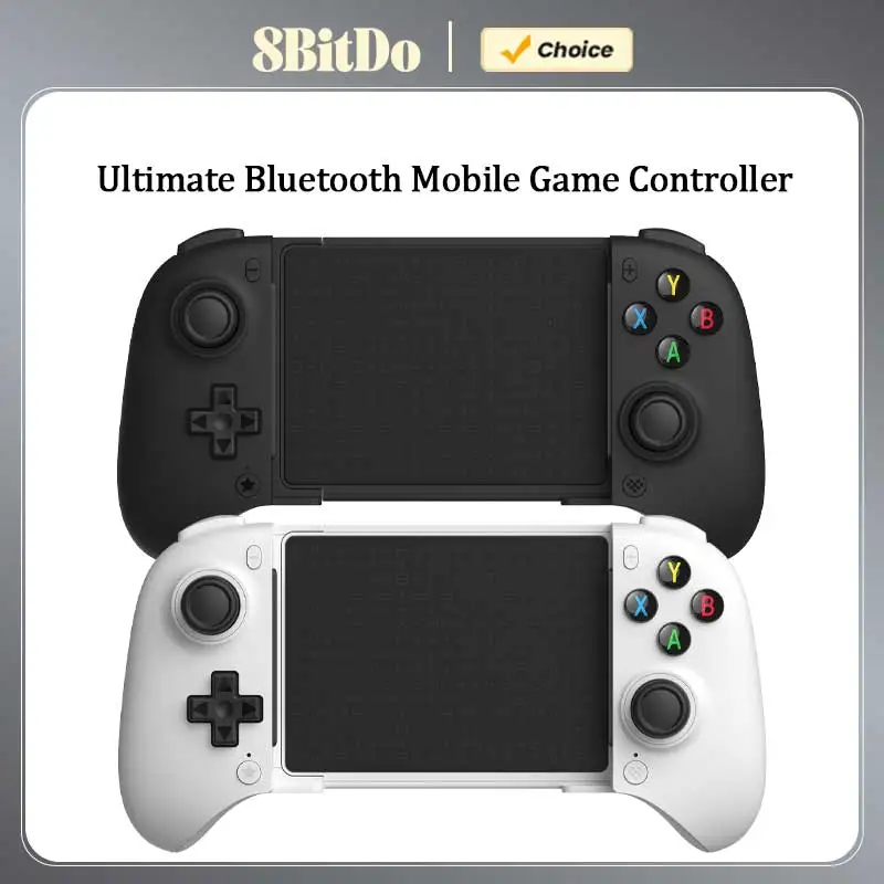 8BitDo Ultimate Bluetooth-Mobilspielcontroller, Gamepad mit Hall-Joysticks und Auslöser für Android-Smartphones und Tablets