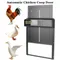 Safety Gate Anti-Pinch Function LCD Display Small Pet Supplies Controlled Open Automatic Chicken