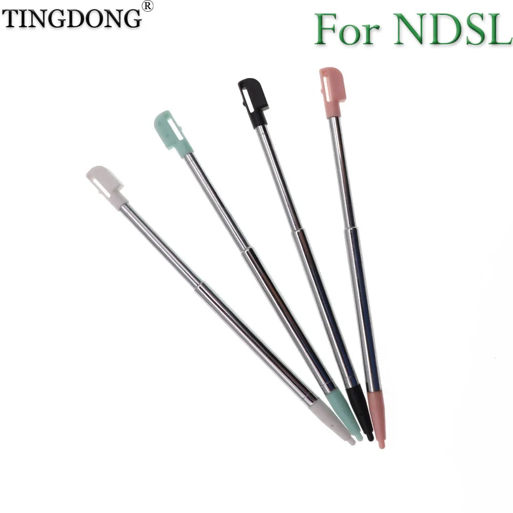 1 Stück Einziehbarer Metall-Touchstift für NDS DS Lite DSL NDSL Spiel-Video-Stift Image