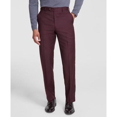 Men Classic-fit Wool-blend Suit Separate Pants - Purple - Michael Kors Pants