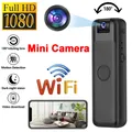 Mini telecamera HD 1080P con WiFi Videoregistratore digitale portatile piccolo Polizia BodyCam Videocamera in miniatura per visione notturna a infrarossi