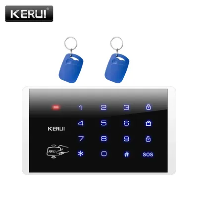 Kerui k16 drahtloses Passwort Tastatur system 433MHz drahtlose RFID-Karte Touch-Tastatur für Kerui Home House Alarmsystem