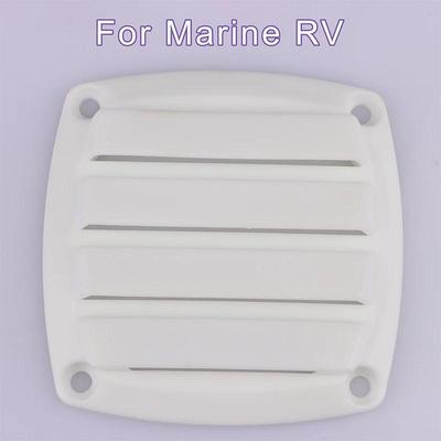 TEMU 1pc High Quality Boat Louvered Vent Square Grill Ventilation Ducting Cover Outlet Vent For Marine Rv Image