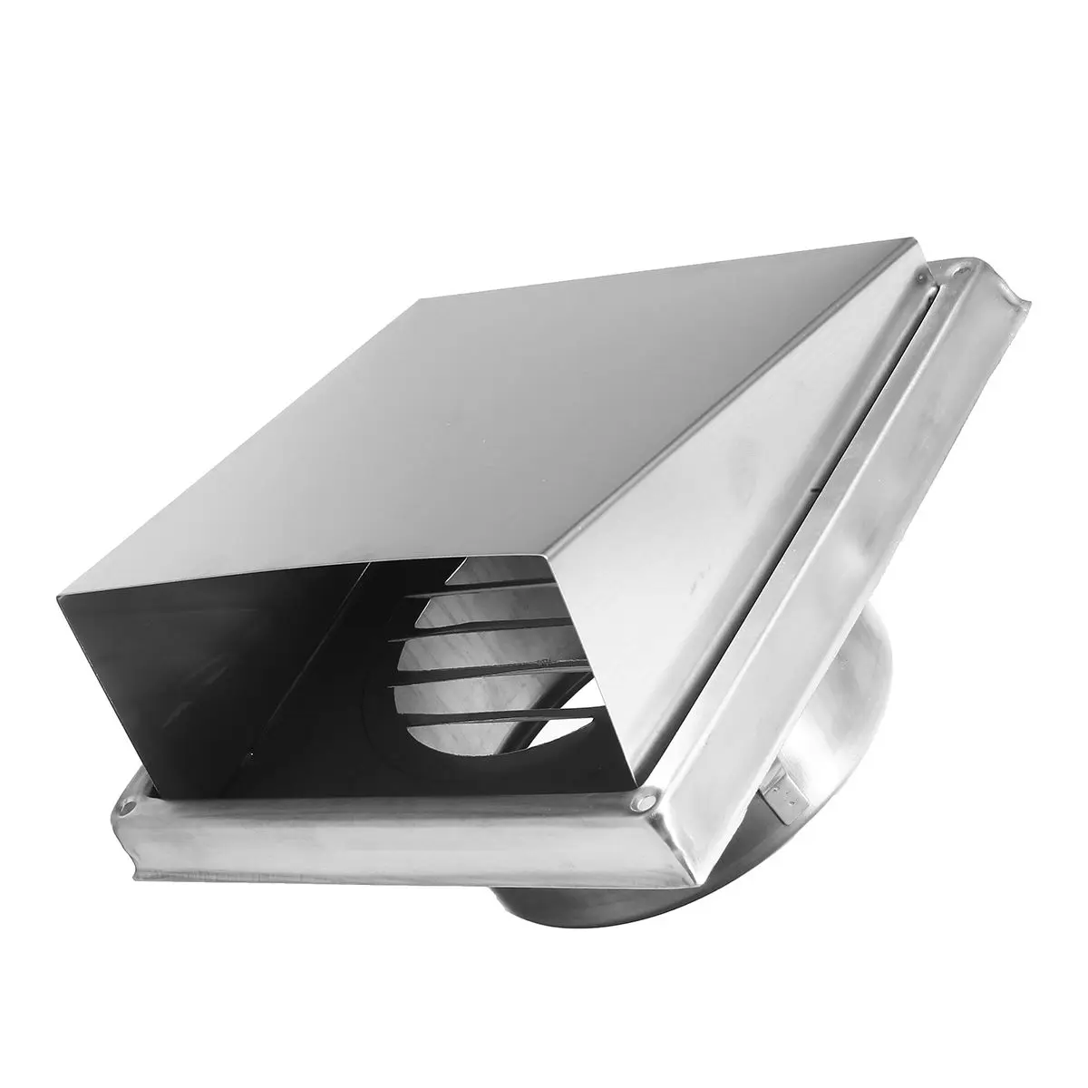 100/125/150mm 304 Edelstahl Wand Air Vent Extrakt Ventil Grille Führung Abdeckung Luft Belüftung Outlet air Vent Ventilator Image