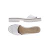 Jeffrey Campbell Damen Sandale, Gr. 41, weiß, kein Etikett