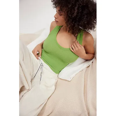Clean Slate Seamless Tank Top by Intimately at Free People in Fresh Kiwi, Size: M/L