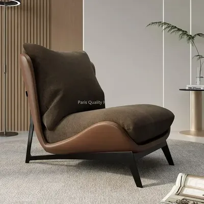 Single Sofa Chair Balcony Living Room Bedroom Leisure Lazy Sofa Lounge Chaise Accent Chair