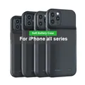 Custodia per batteria 6800mAH per iPhone SE 2020 6 6s 7 8 11 12 13 14 15 16 Min PRO MAX Plus Custodia per caricabatteria di ricarica per banca di potere