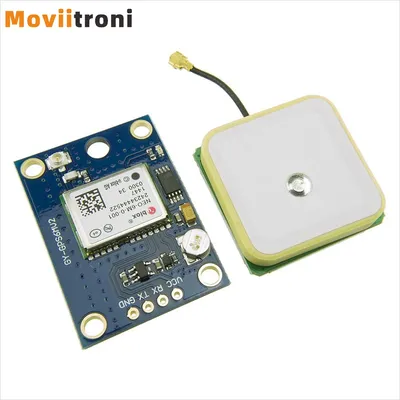 GY-NEO6MV2 NEO-6M GPS-Flugsteuerungsmodul 3V-5V mit superstarker Keramikantenne für Arduino EEPROM Image