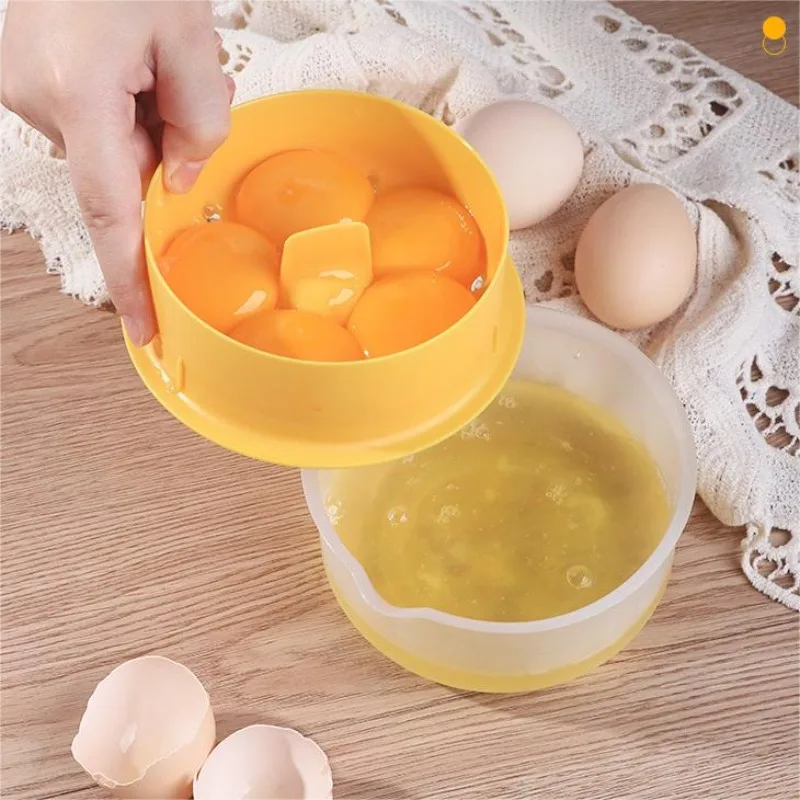 1PC Ei Weiß Separator Ei Weiß Eigelb Filter Separator Küche Gadgets Backen Werkzeuge Große kapazität Küche Zubehör