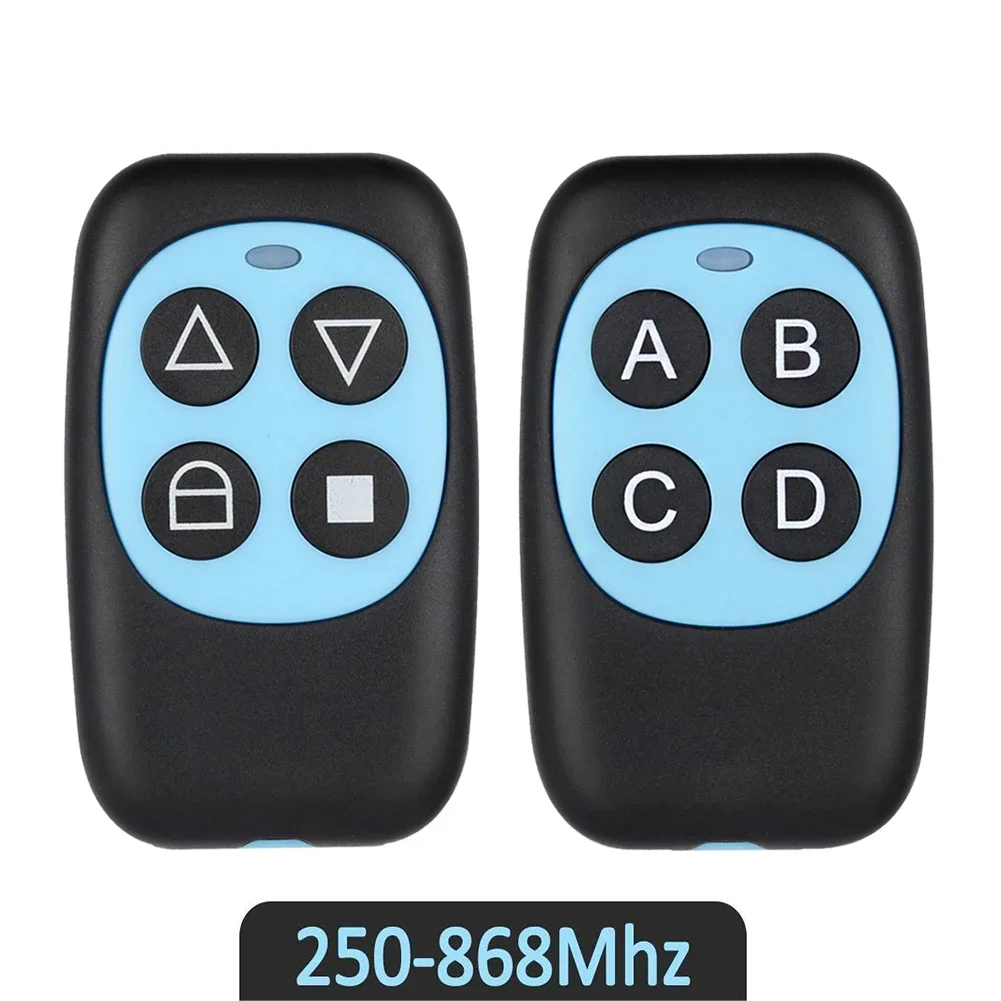 Universelle Fernbedienung für 250–868 MHz, Multifrequenz-Garagentor-Türöffner, Kopiergerät, automatische Klon-Fernbedienung Image