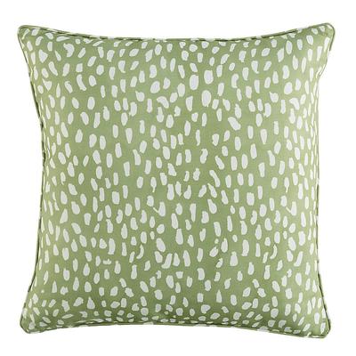 Thandie Watercolor Print Outdoor Pillow Cover - Peony - 12