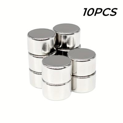 TEMU 10pcs 15x10 Disc Neodymium Magnet 15mm * 10mm Circular Magnet Image