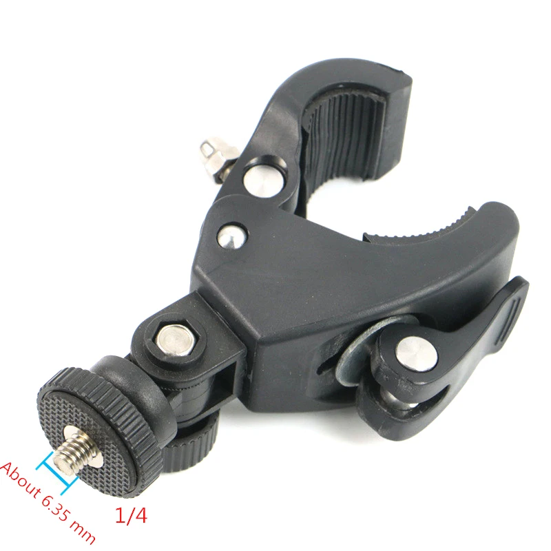Super Clamp mit 1/4 Kamera DV DSLR Fahrrad Lenker Klemme Halterung Stativ Schraube Clip Action Cam Stative Zubehör Image