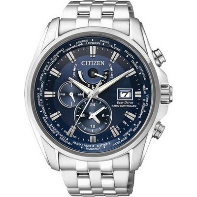 Citizen Silber Herren Armbanduhr AT9030-55L