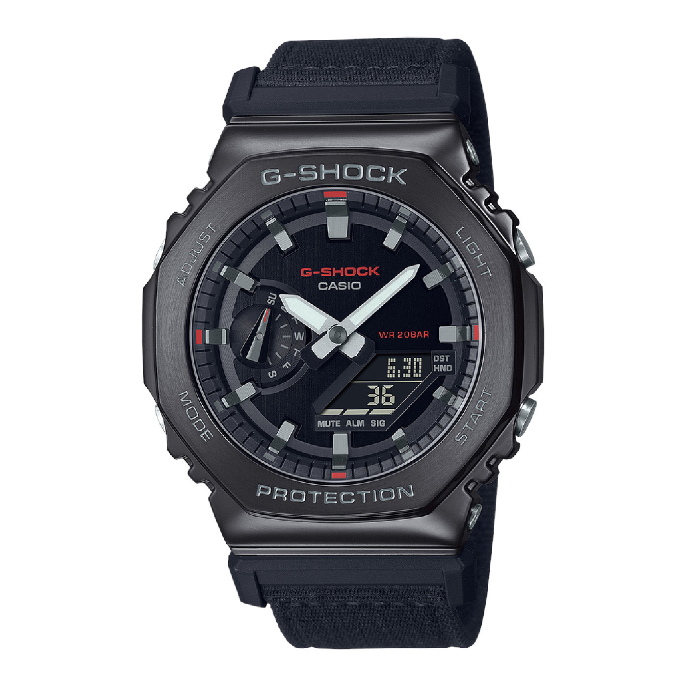 Casio G-Shock Herren Schwarz Uhr GM-2100CB-1AER Image