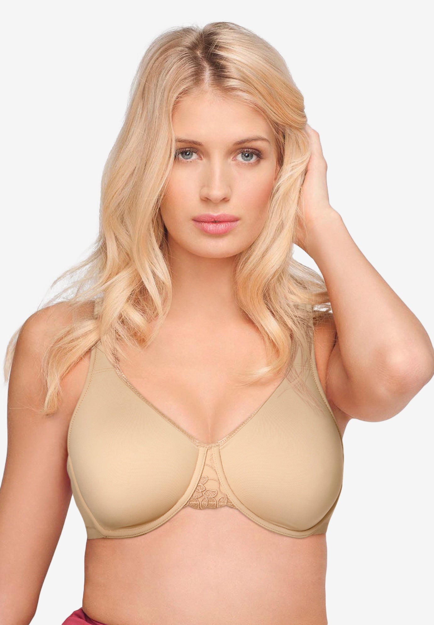 Plus Size Women's Smooth Caress Bra by Avenue Body in Natural (Size 50 DDD)