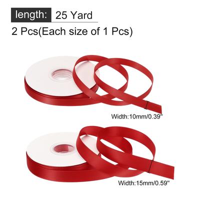 50 Yard Satin Ribbon for Gift Wrapping Ribbon
